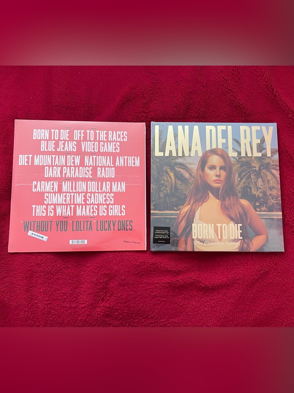 SEALED! Lana Del Rey - Born To Die Deluxe Album with Paradise Vinyl Slipcase